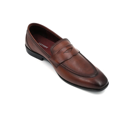 Catchy Penny Leather Loafer for Men