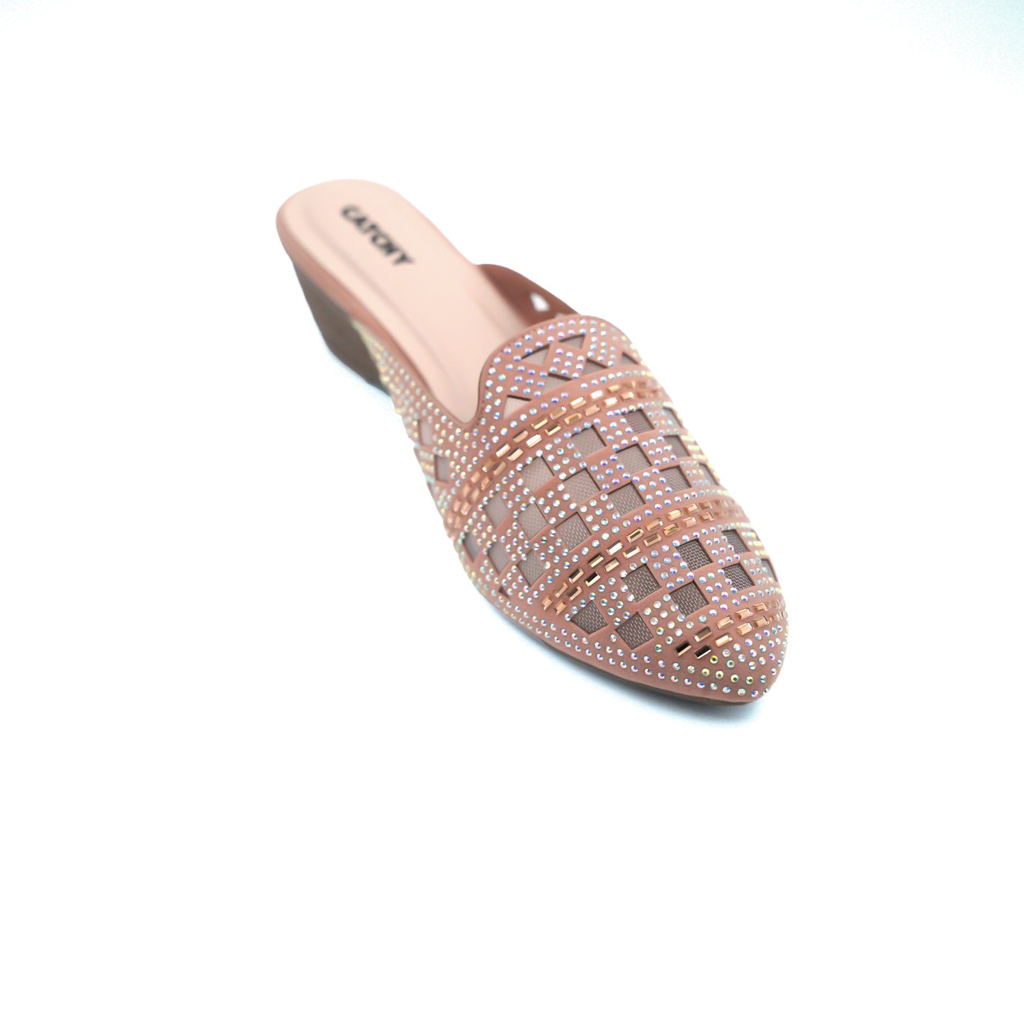 Luxury Embroidered Mules For Women's