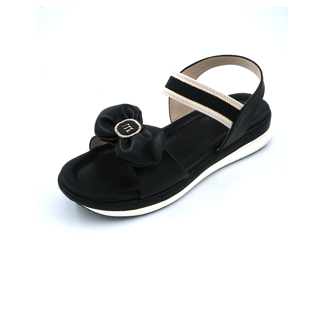 Catchy Girl's Bow Detail Sandals
