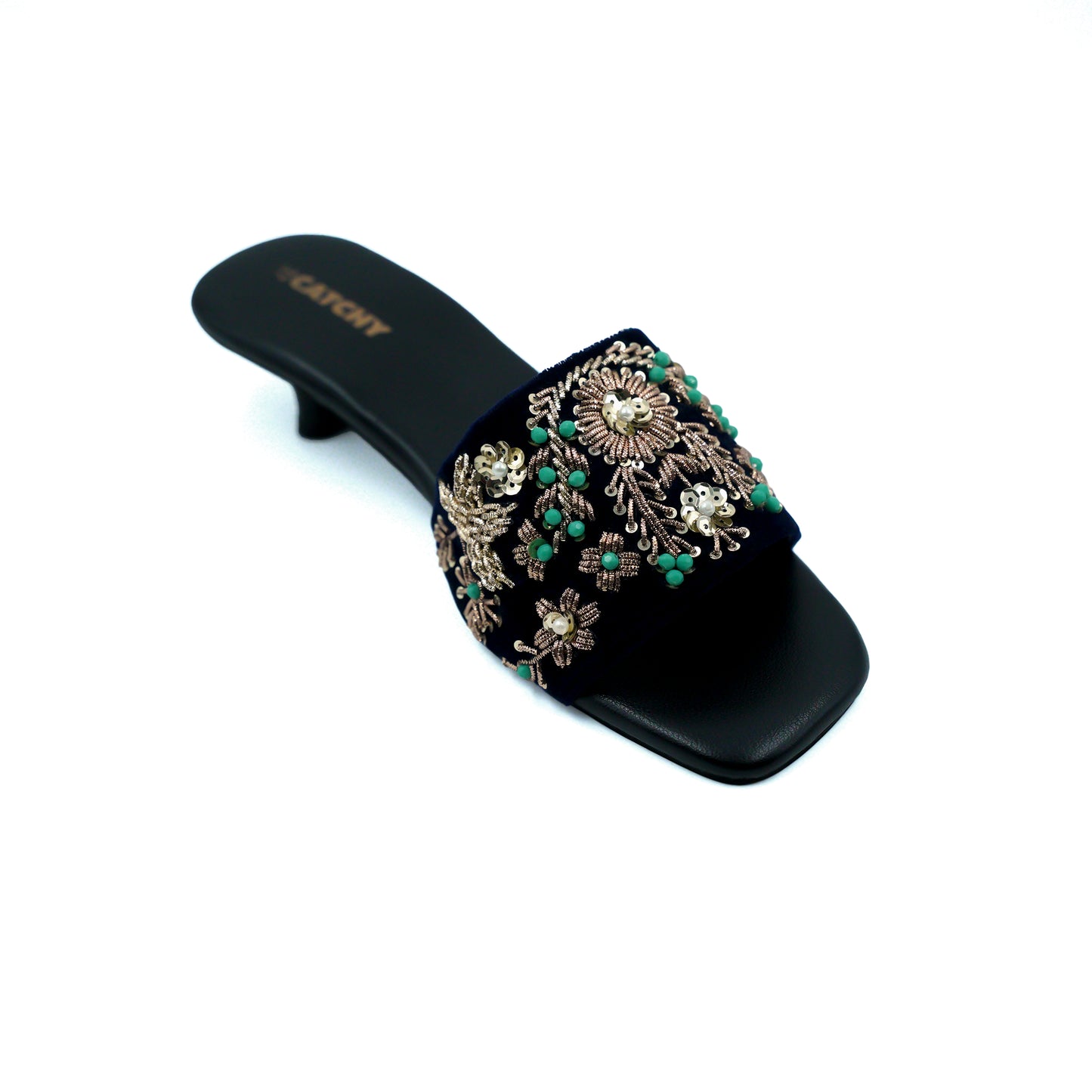 Catchy Women's Mid Heel Sandal