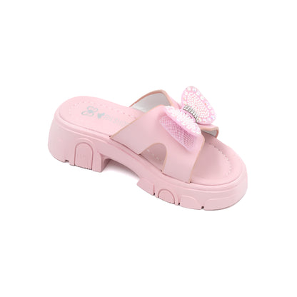 Catchy Girls' Sparkly Butterfly Bow Slipper