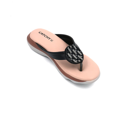 Catchy Embellished Thong Sandals