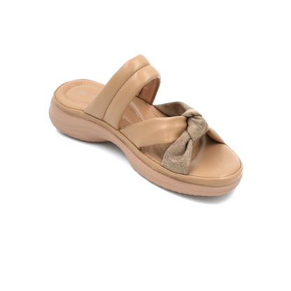 Comfort Bow Accent Slip-On Sandals