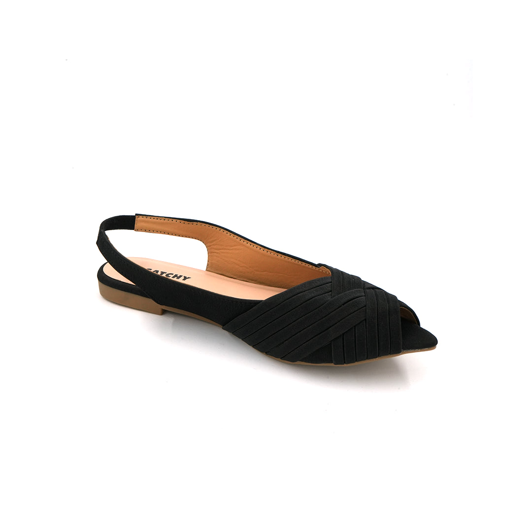 Catchy Women's Slingback Pointed Toe Sandals