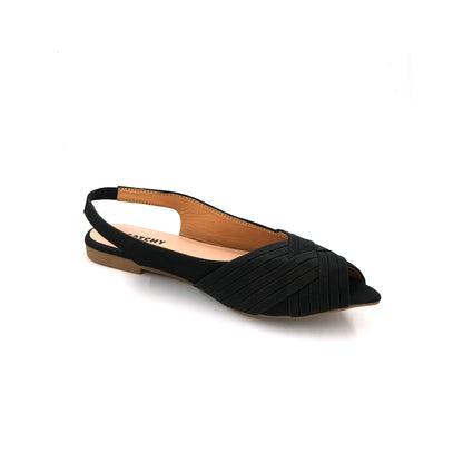 Catchy Women's Slingback Pointed Toe Sandals