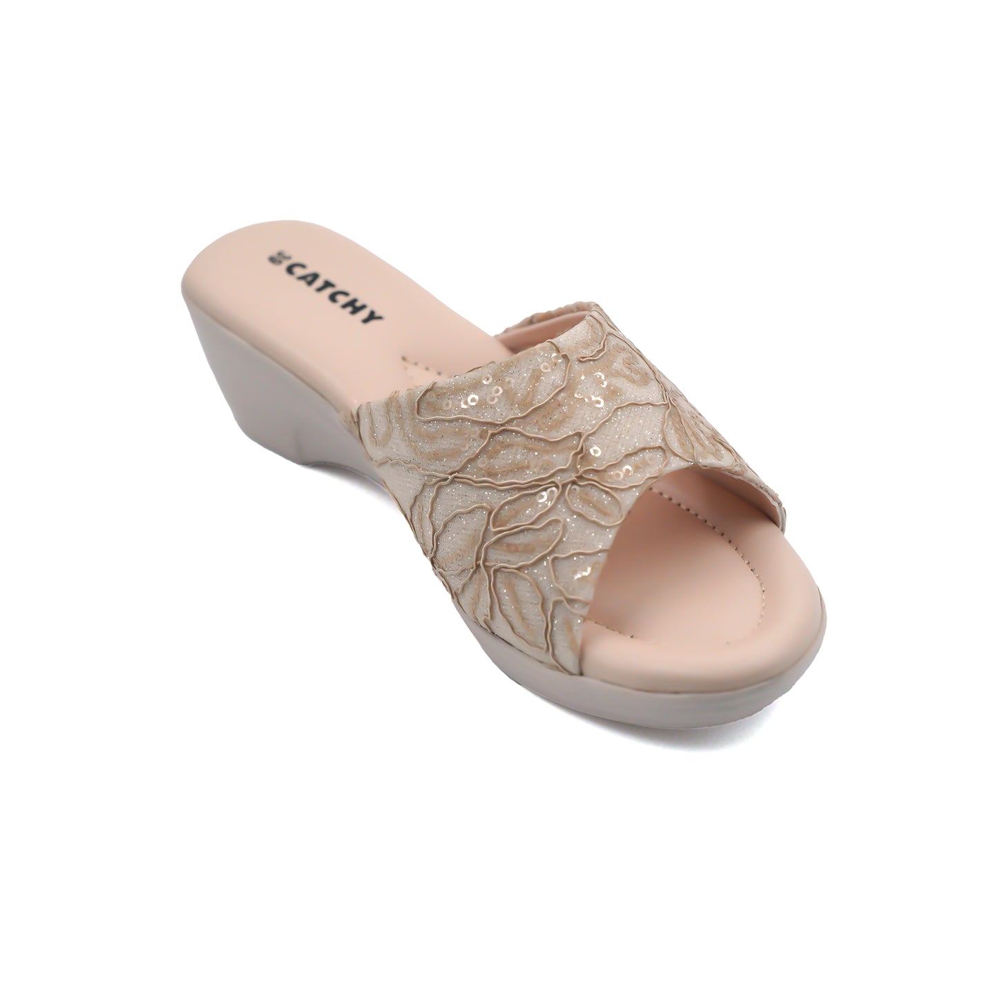 Catchy Wedge-Heel Sandal