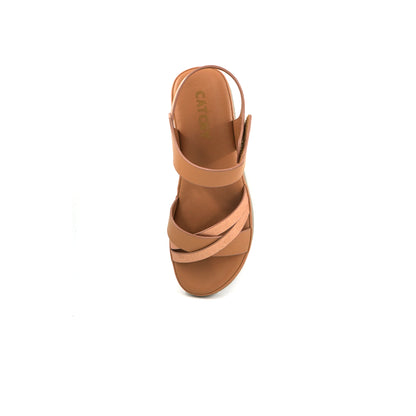 Catchy Women's Comfit Cross Strap Wedge Sandal