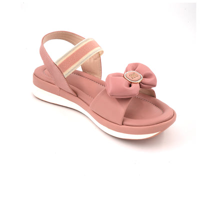 Catchy Girl's Bow Detail Sandals
