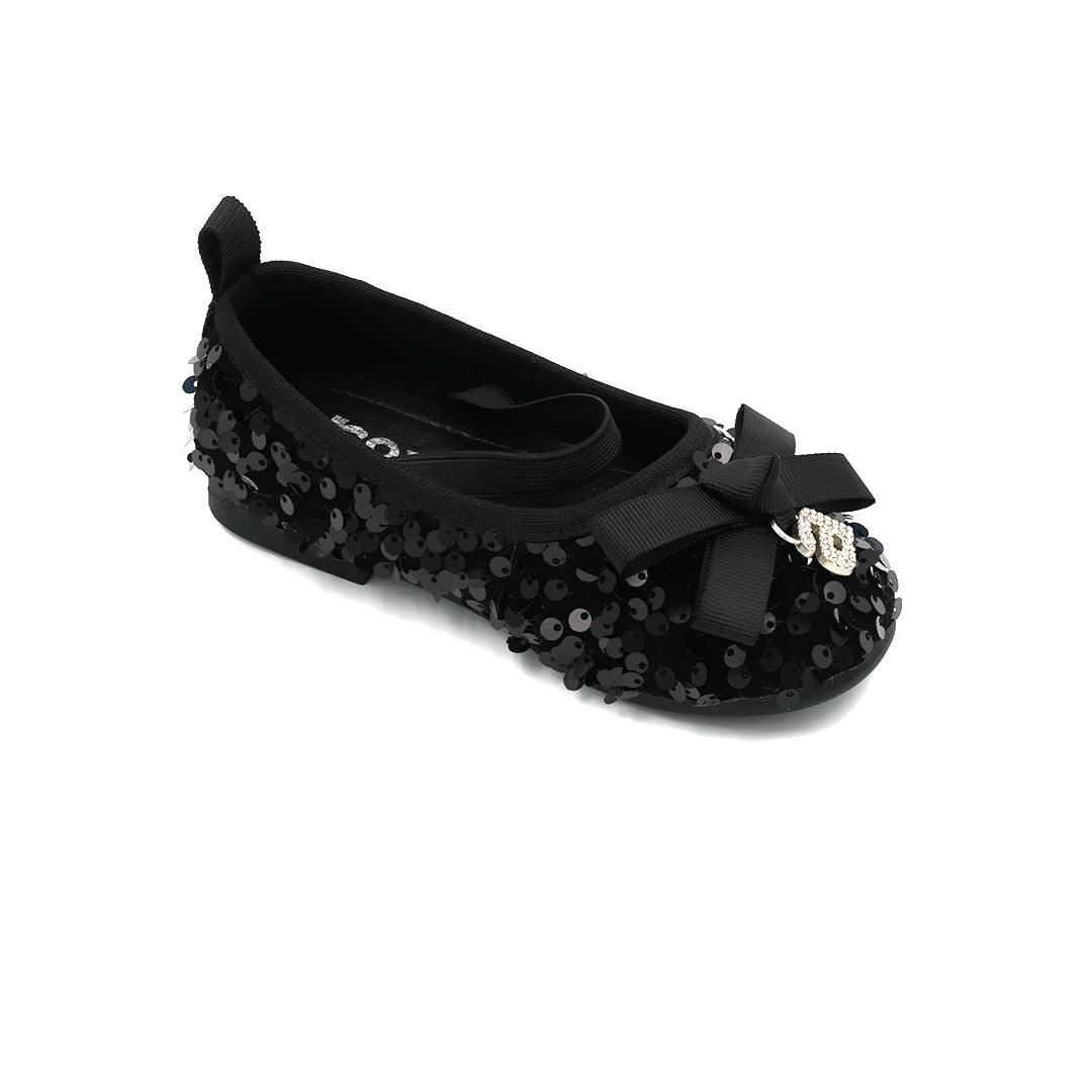 Catchy Princess Black Ballet Shoes