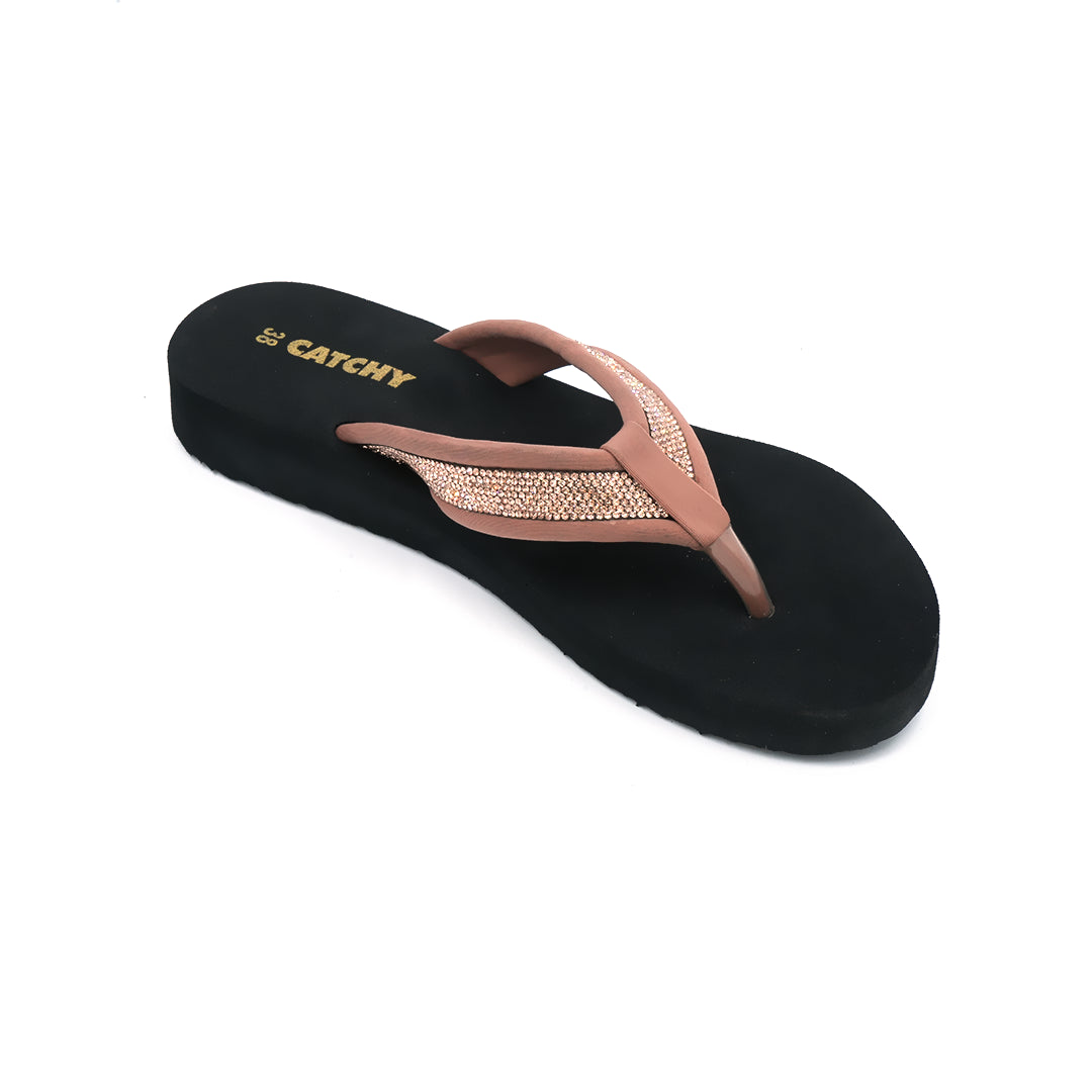 Catchy Ladies Glitter Thong Sandal