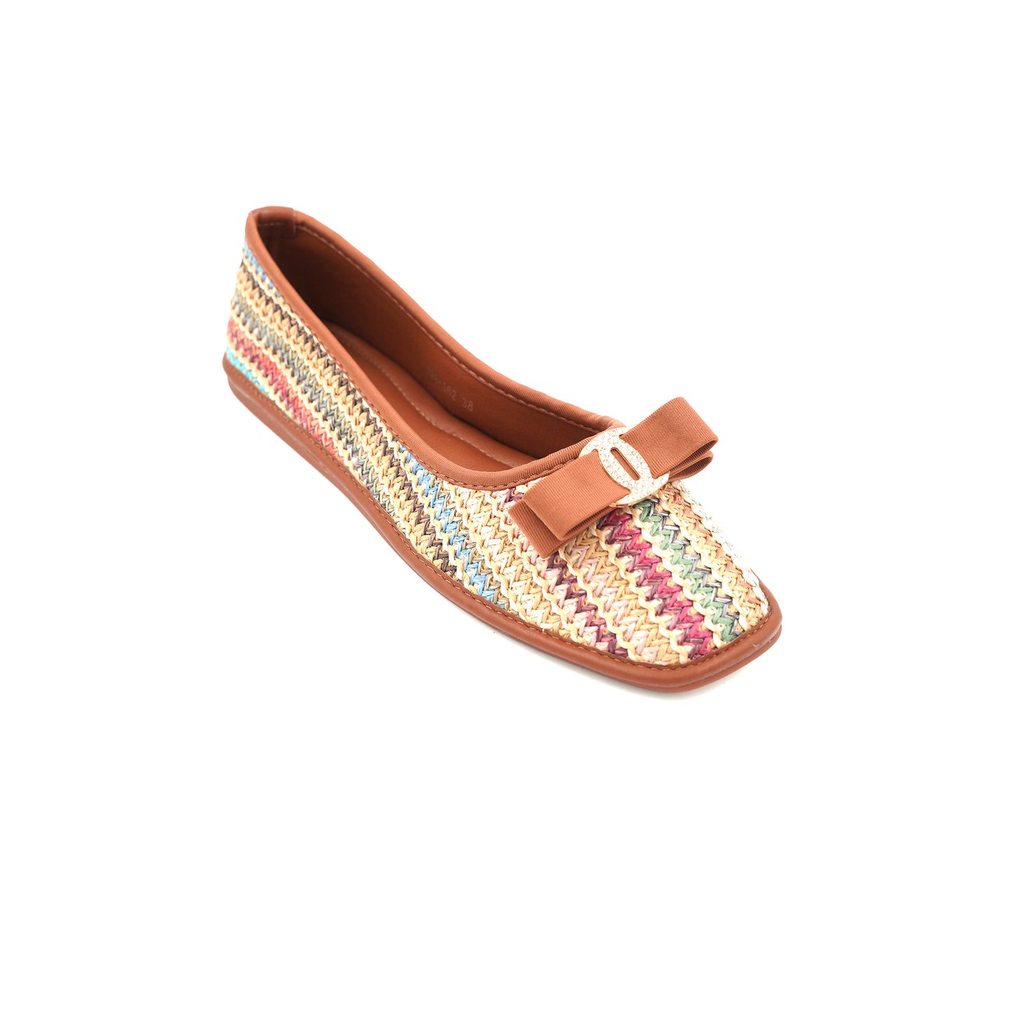 Catchy Woven Flat Ballet Pumps