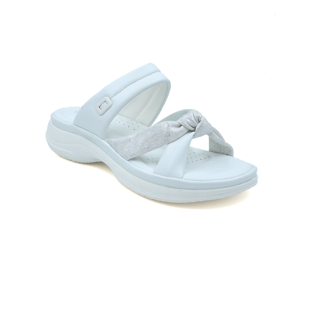 Comfort Bow Accent Slip-On Sandals