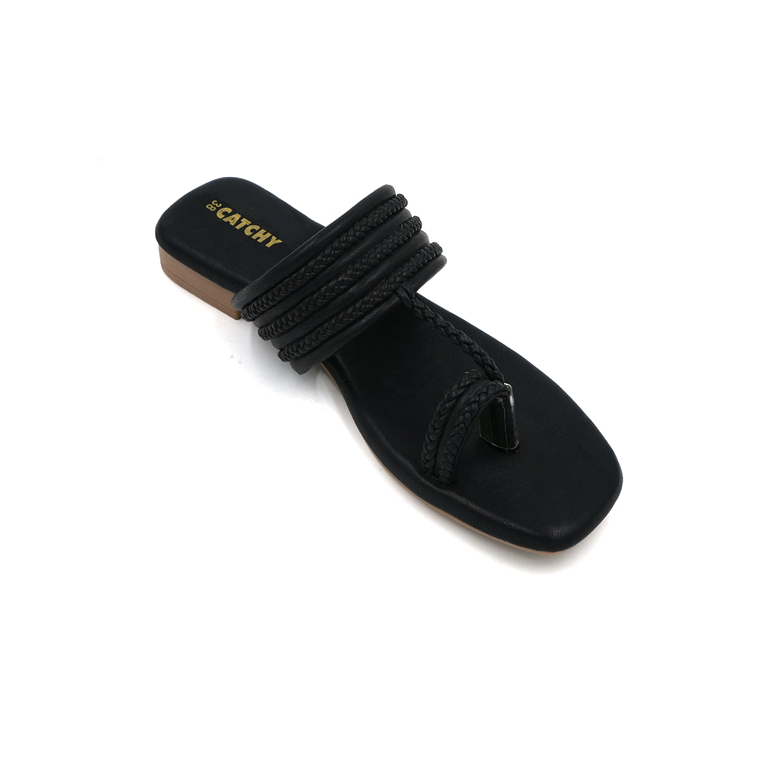 Catchy Multi-Strap Comfort Flats