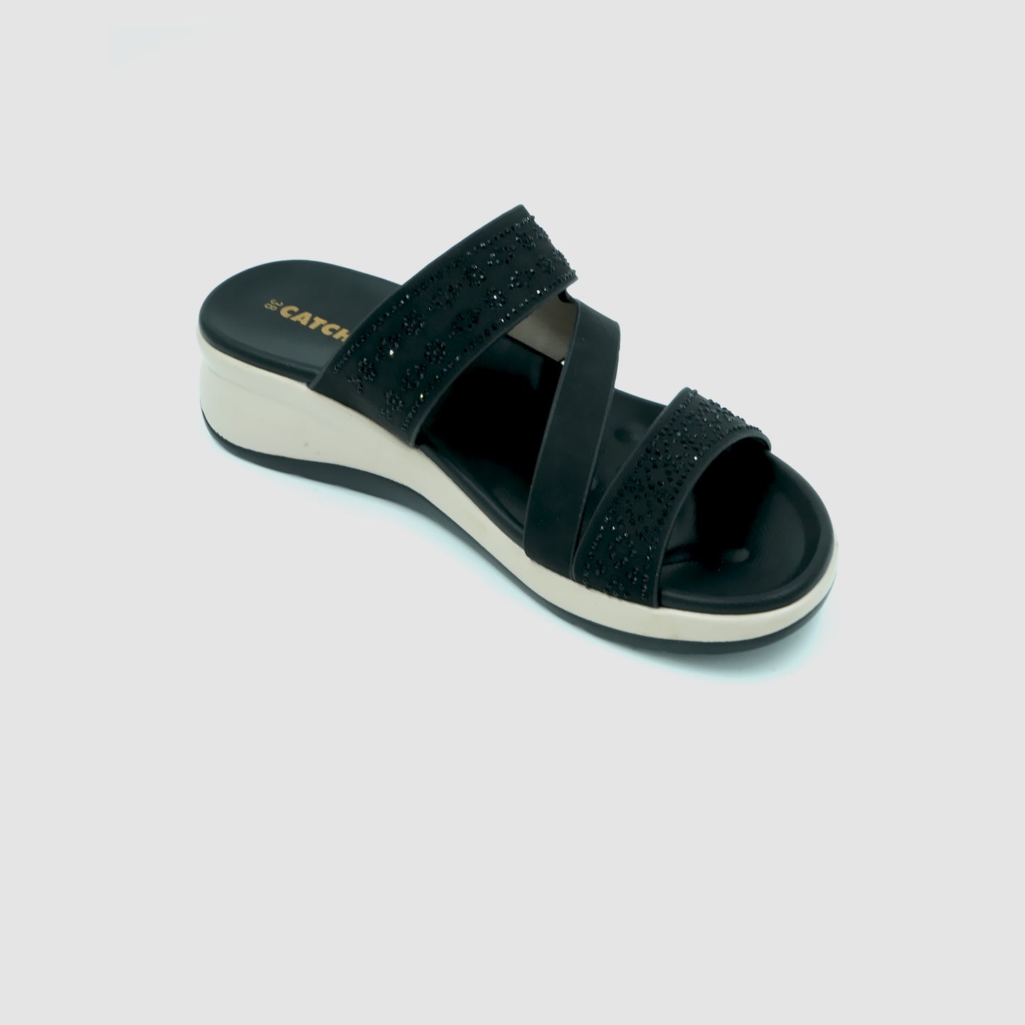 Catchy Comfit Cross Strap Sandal for Women