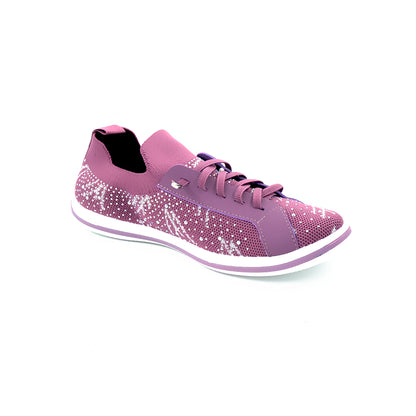 Catchy Women's Top Lace Cotton Sneakers