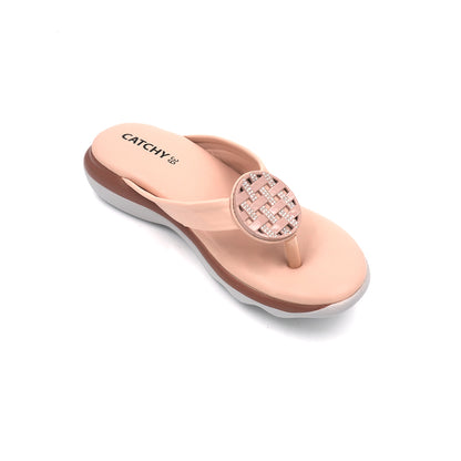 Catchy Embellished Thong Sandals