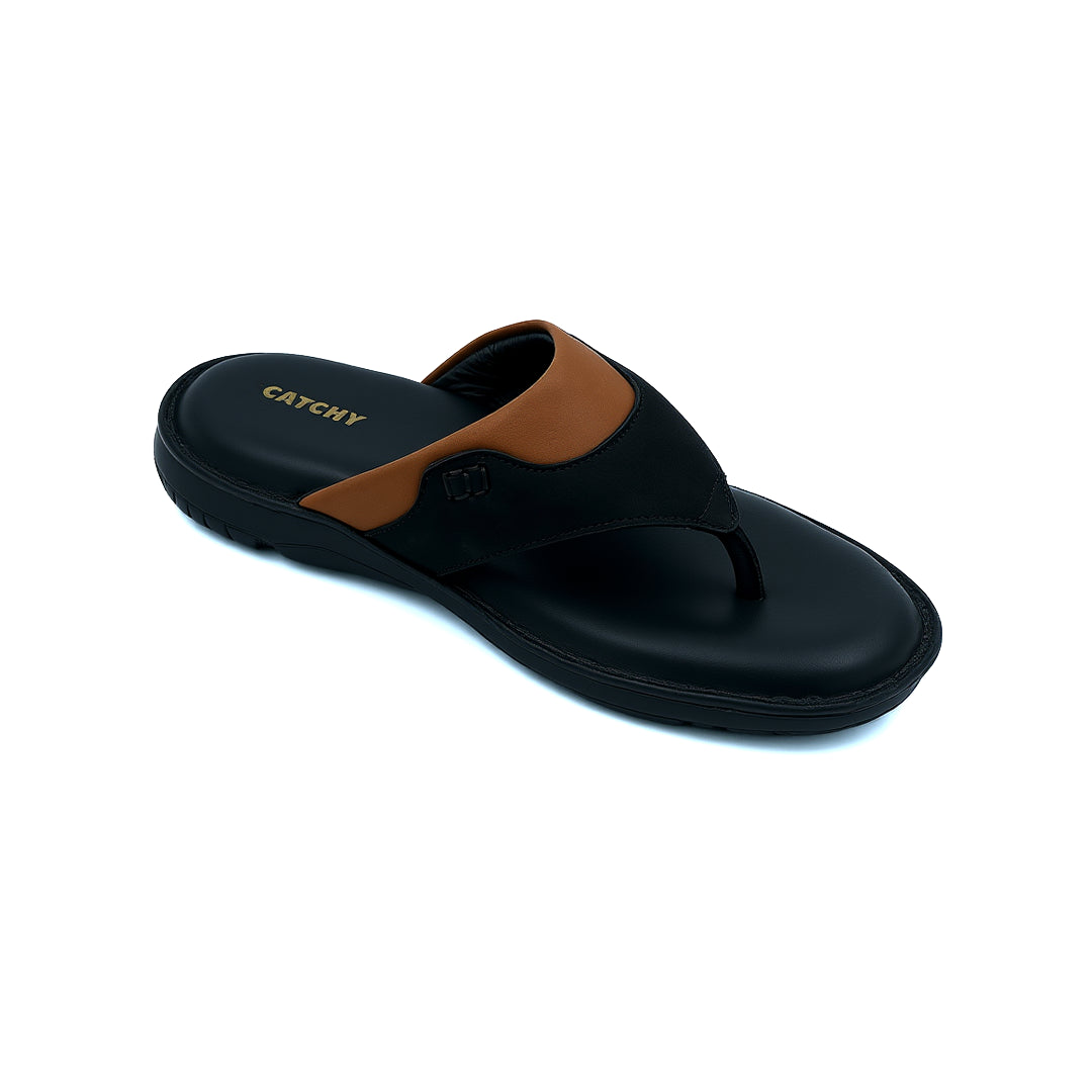Catchy Comfortable Two-Tone Flip-Flop Sandal for Men