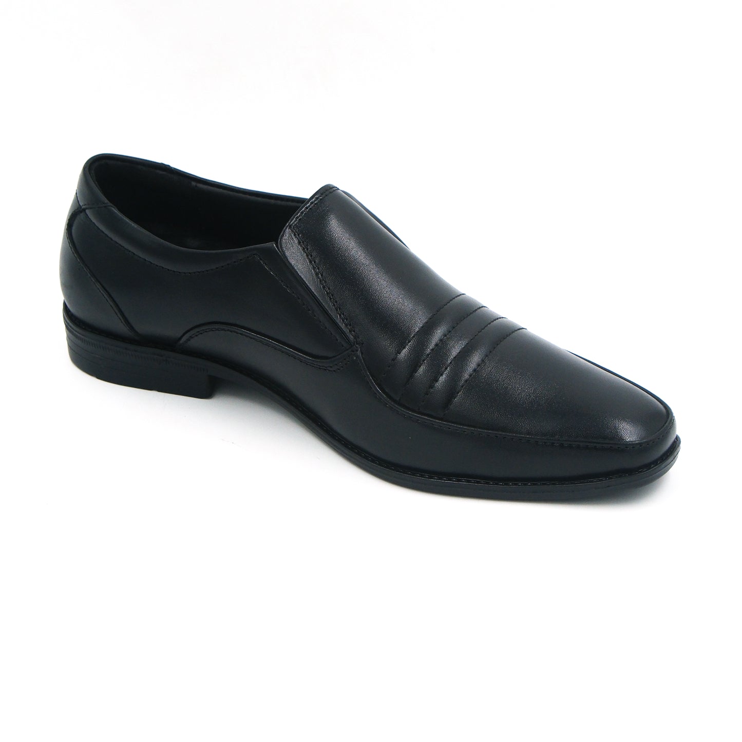 Catchy Black Classic Leather Formal Shoes for Men's