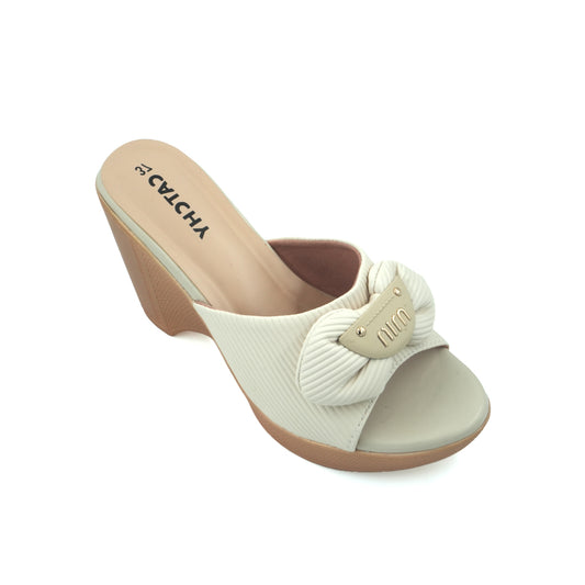 Catchy Women High-Top Wedge Sandals with Bows