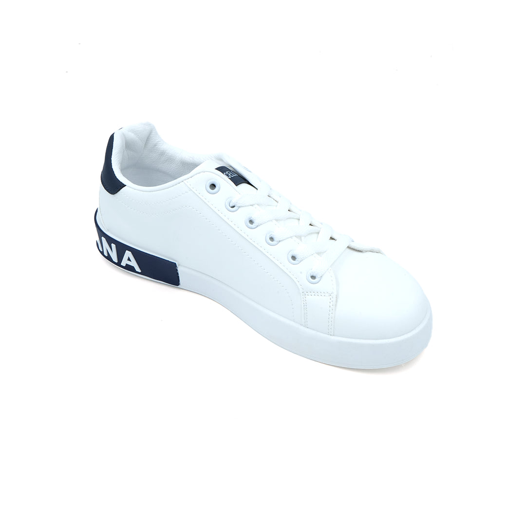 Catchy Low Canvas Leather Sneakers