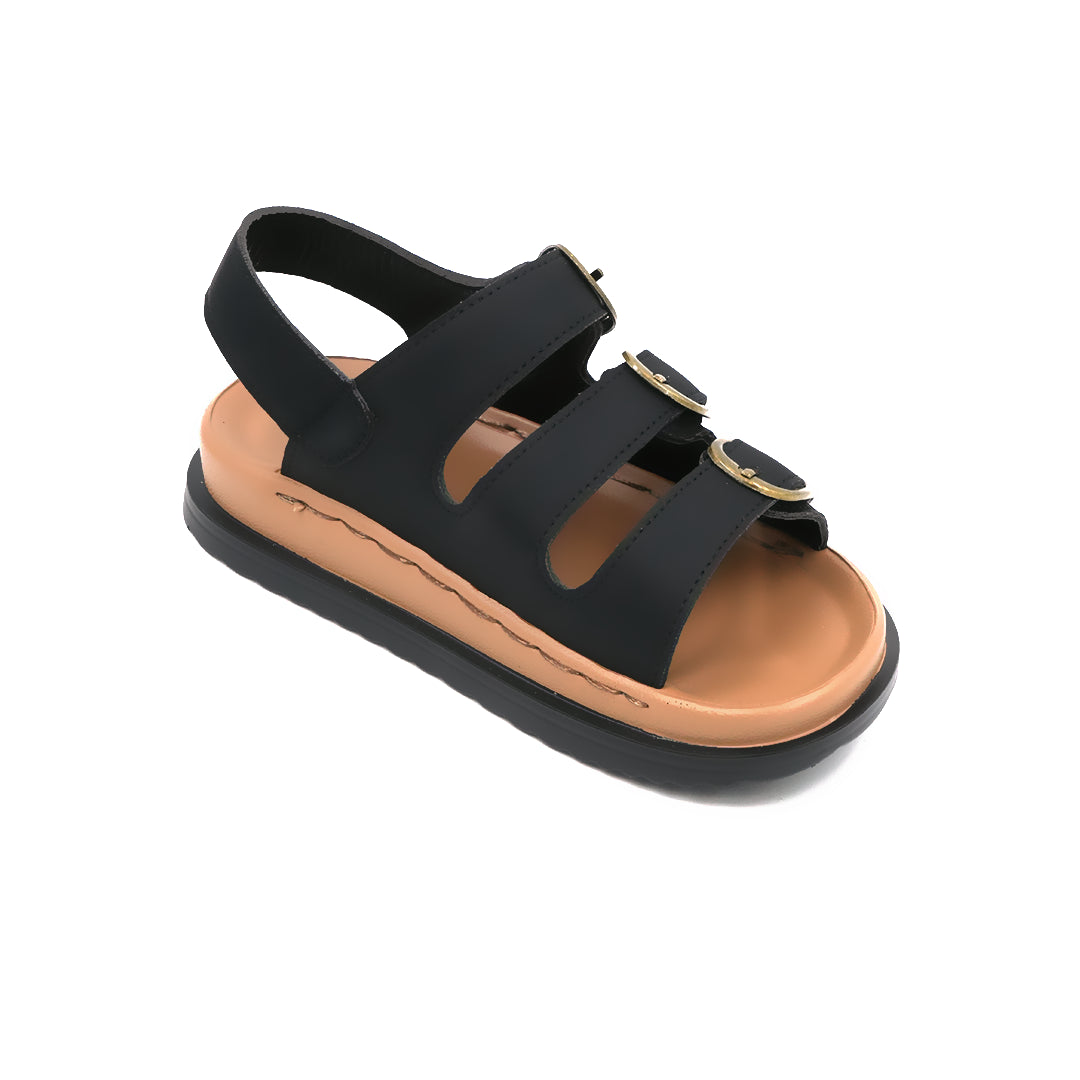 Catchy  Tan Multi-Strap Sandal