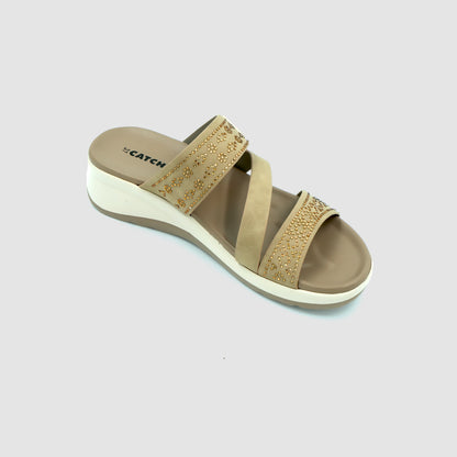 Catchy Comfit Cross Strap Sandal for Women