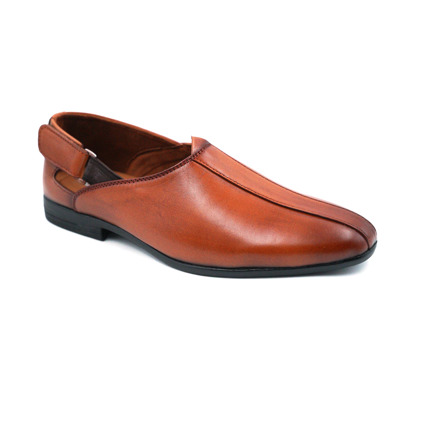 Men Tan Brown Shoe-Style Sandals