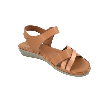 Catchy Women's Comfit Cross Strap Wedge Sandal