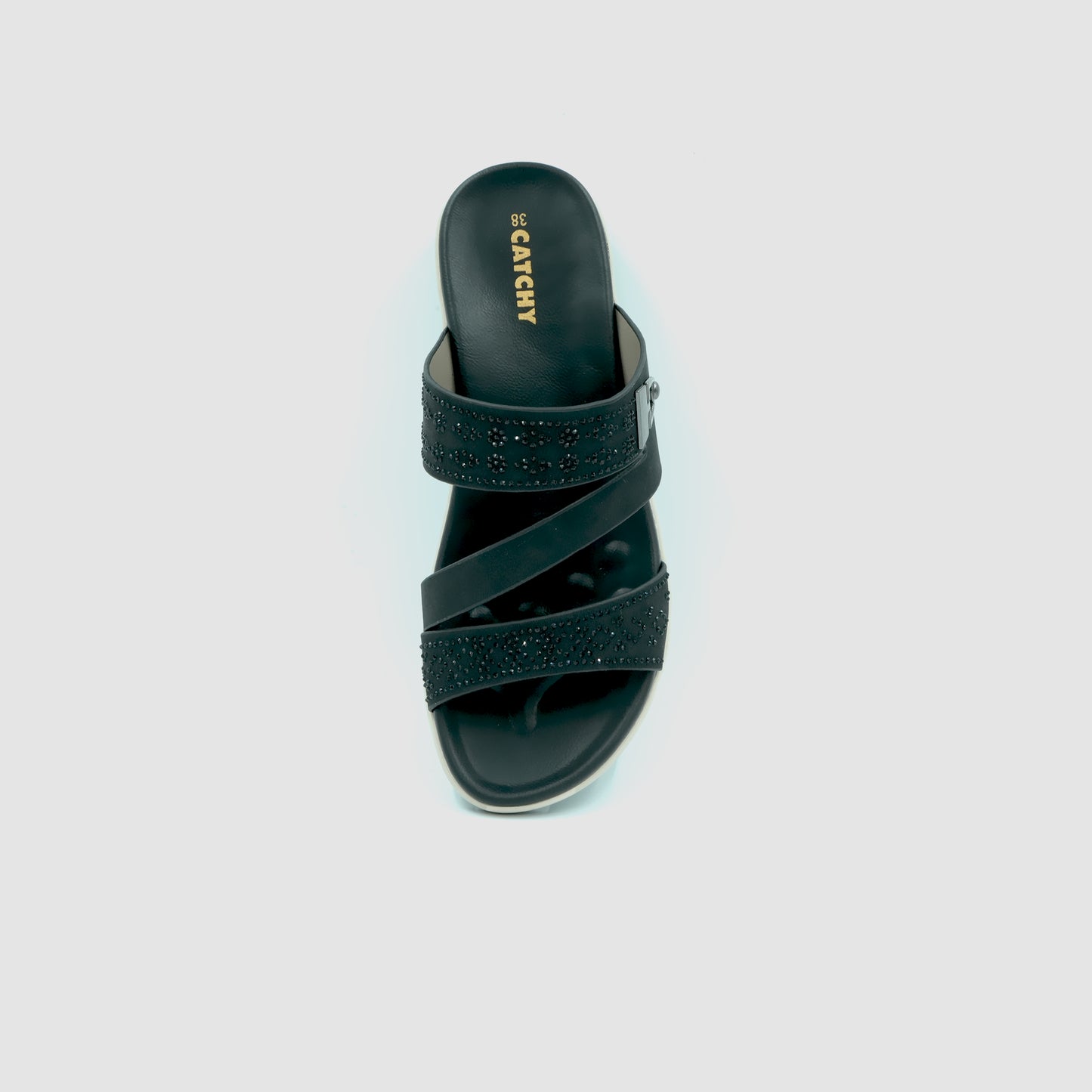 Catchy Comfit Cross Strap Sandal for Women