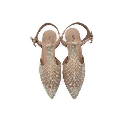 Pointy Slingback Spool Heel