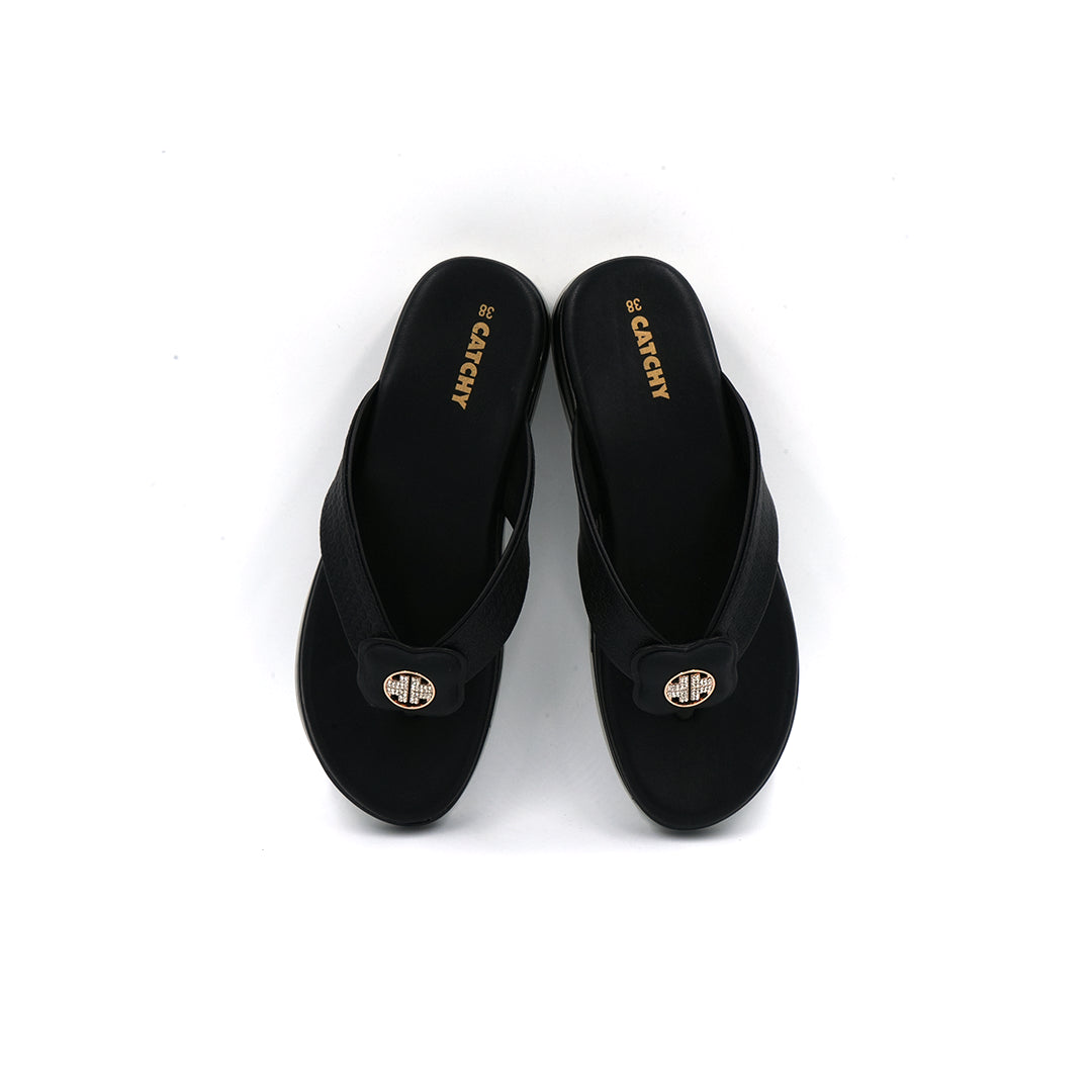 Catchy Women’s Wedge Thong Sandal