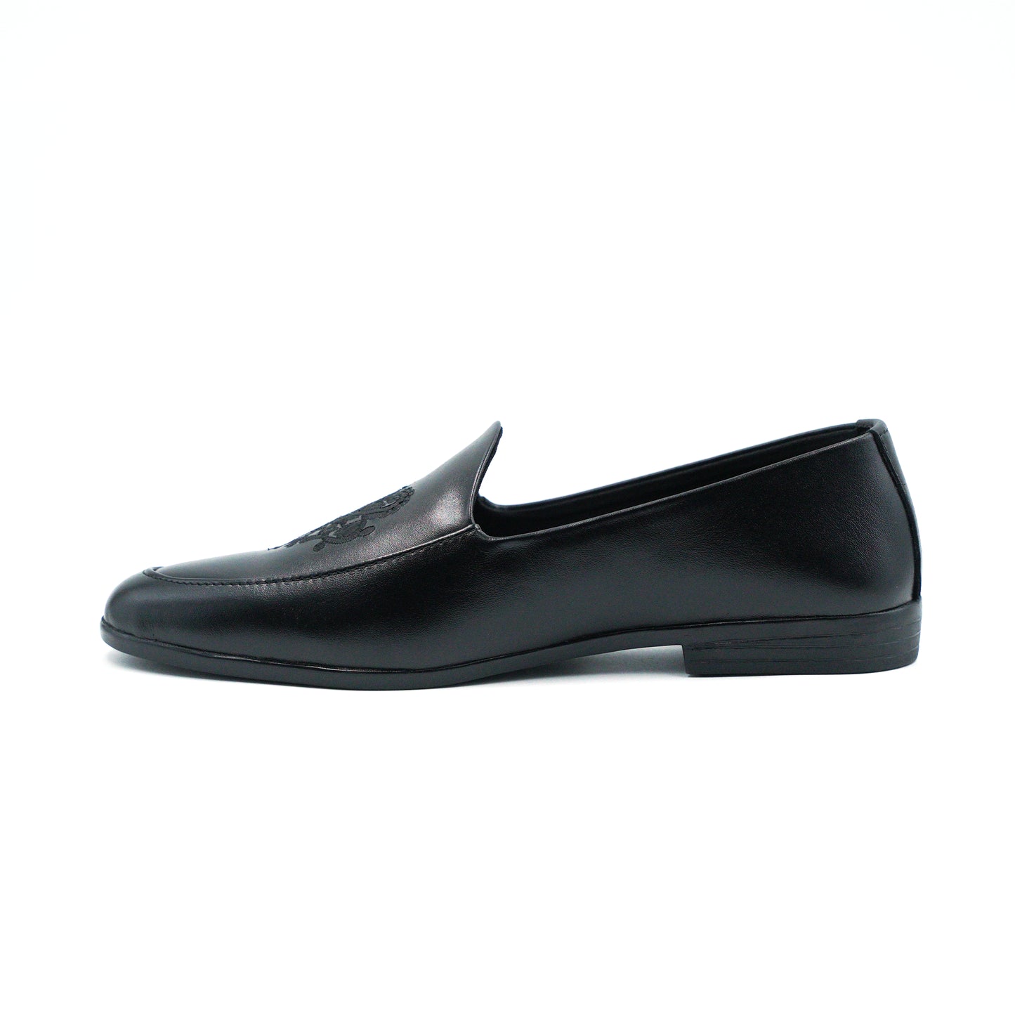 Catchy Black Classic Leather Shoes for Men's