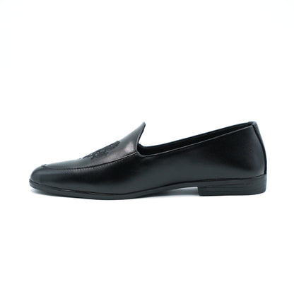 Catchy Black Classic Leather Shoes for Men's