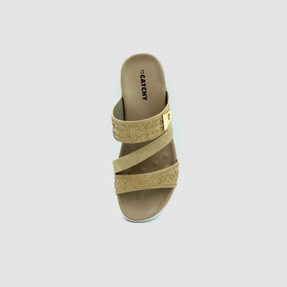 Catchy Comfit Cross Strap Sandal for Women