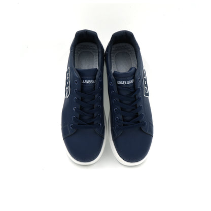 Catchy Low Canvas Leather Sneakers