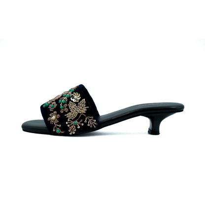 Catchy Women's Mid Heel Sandal