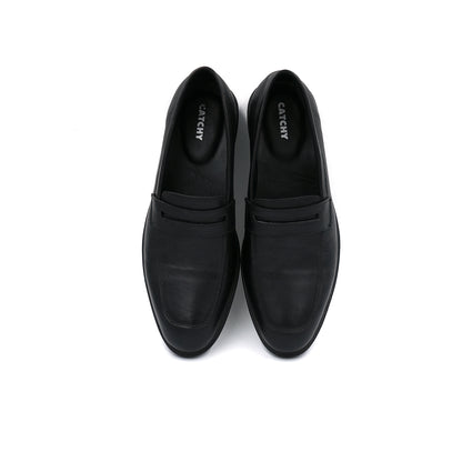 Catchy Leather Penny Loafer for Men
