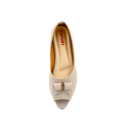 Catchy Comfortable Flat Pumps Shoes