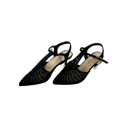 Pointy Slingback Spool Heel