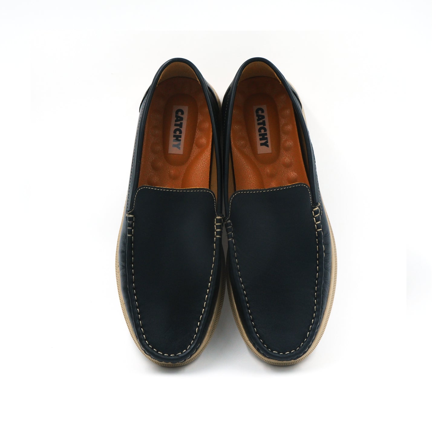 Catchy Genuine Leather Men's Loafer