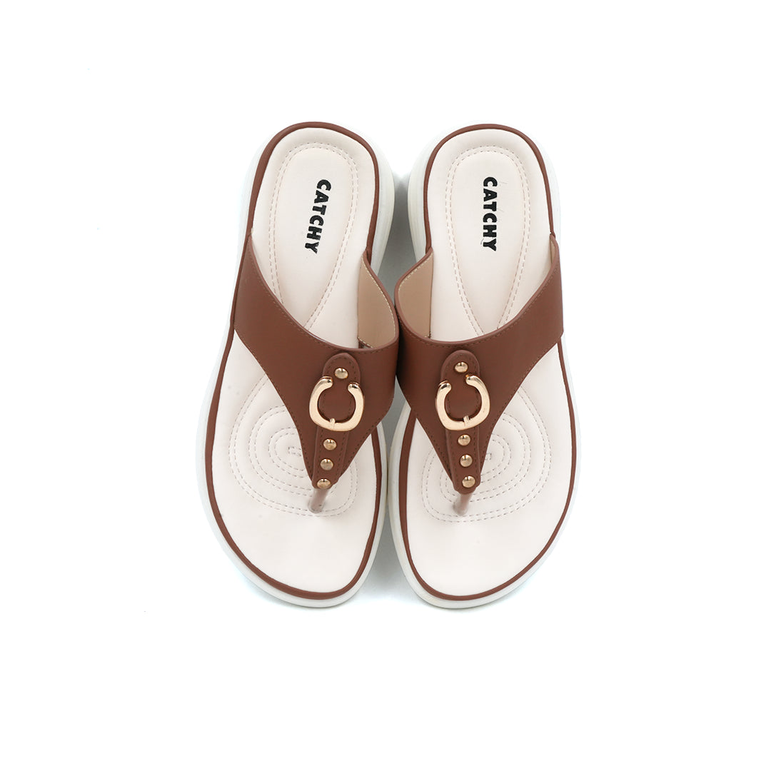 Catchy Trendies Ring Wedge Sandal
