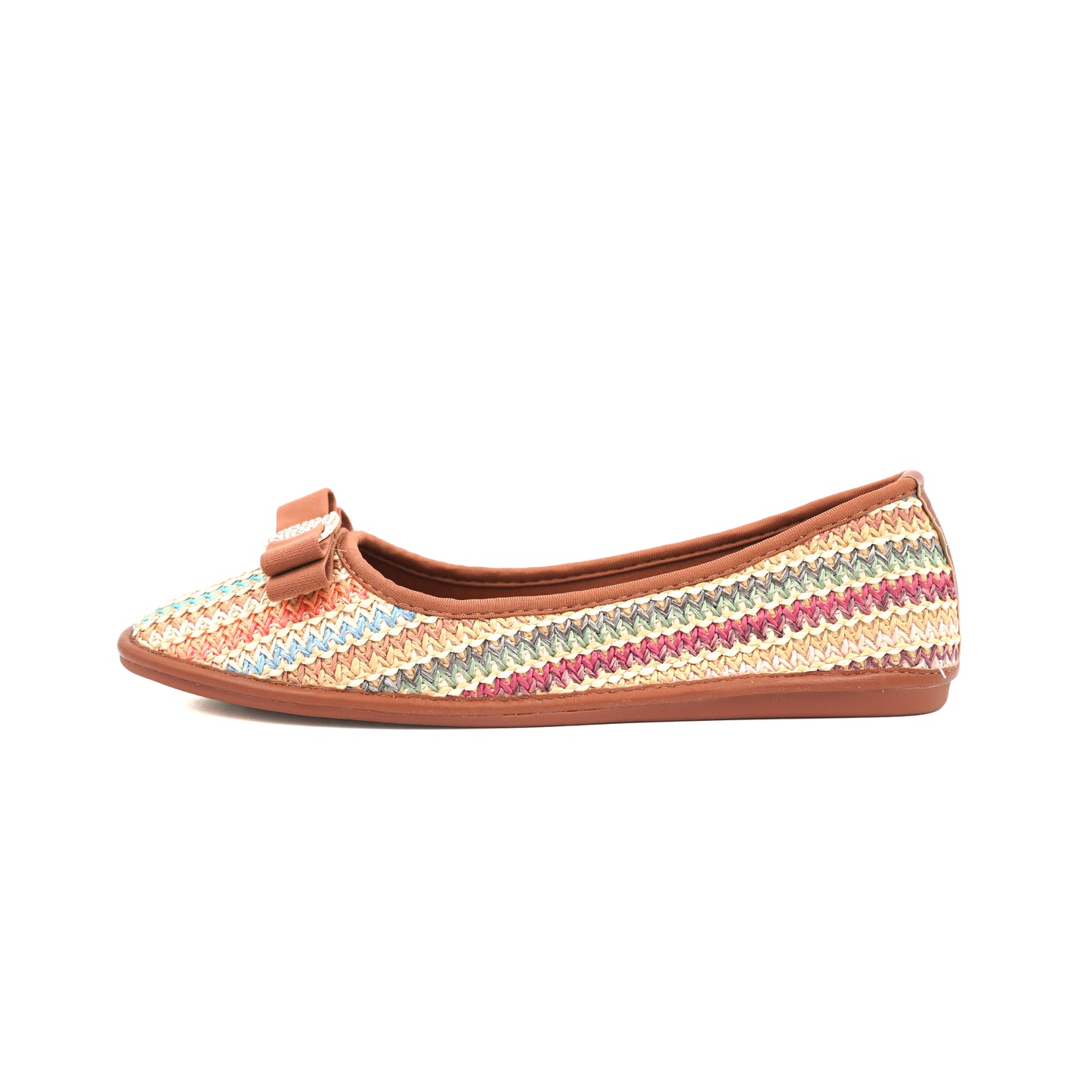 Catchy Woven Flat Ballet Pumps