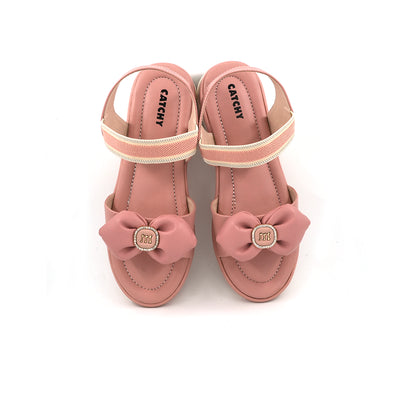 Catchy Girl's Bow Detail Sandals