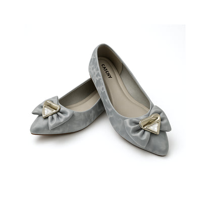 Catchy Orion Silver  with Pearls Pump Shoes