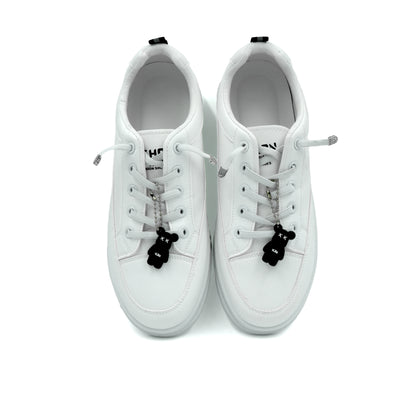 Catchy Imported White Vance Doll Shoes for Women