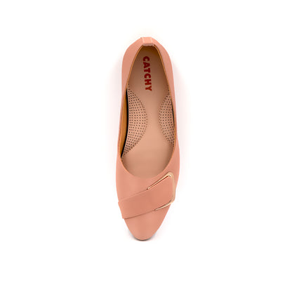 Catchy Comfortable Flat Pumps Shoes