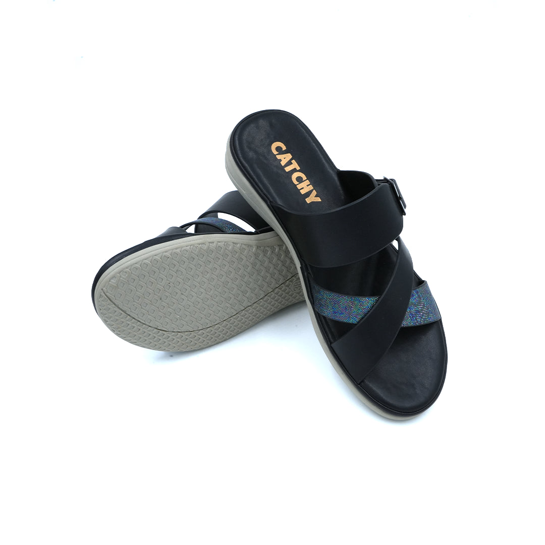 Catchy Everyday Wear Slide Sandals