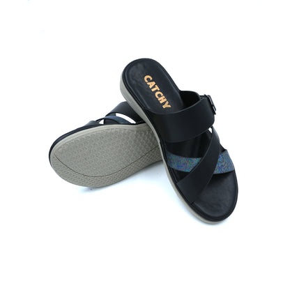 Catchy Everyday Wear Slide Sandals