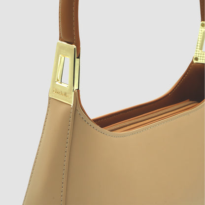 Catchy Chrisbella Onex Logo Detail Shoulder Bag