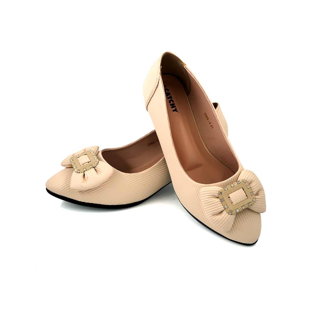 Catchy Formal Court Pump Heel